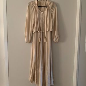 Off White Free People Dress with Open Back
